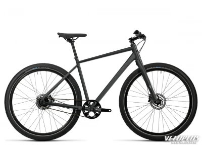 Bike Cube Hyde Pro black white 50 cm