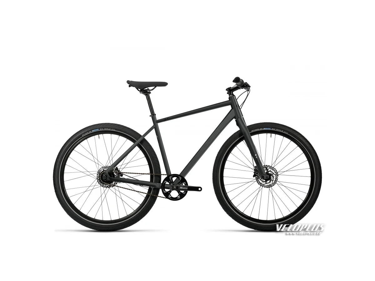Ratas Cube Hyde Pro must-valge 54cm