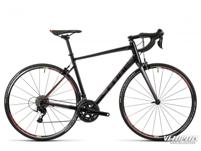 Ratas Cube Attain SL must-punane 56cm