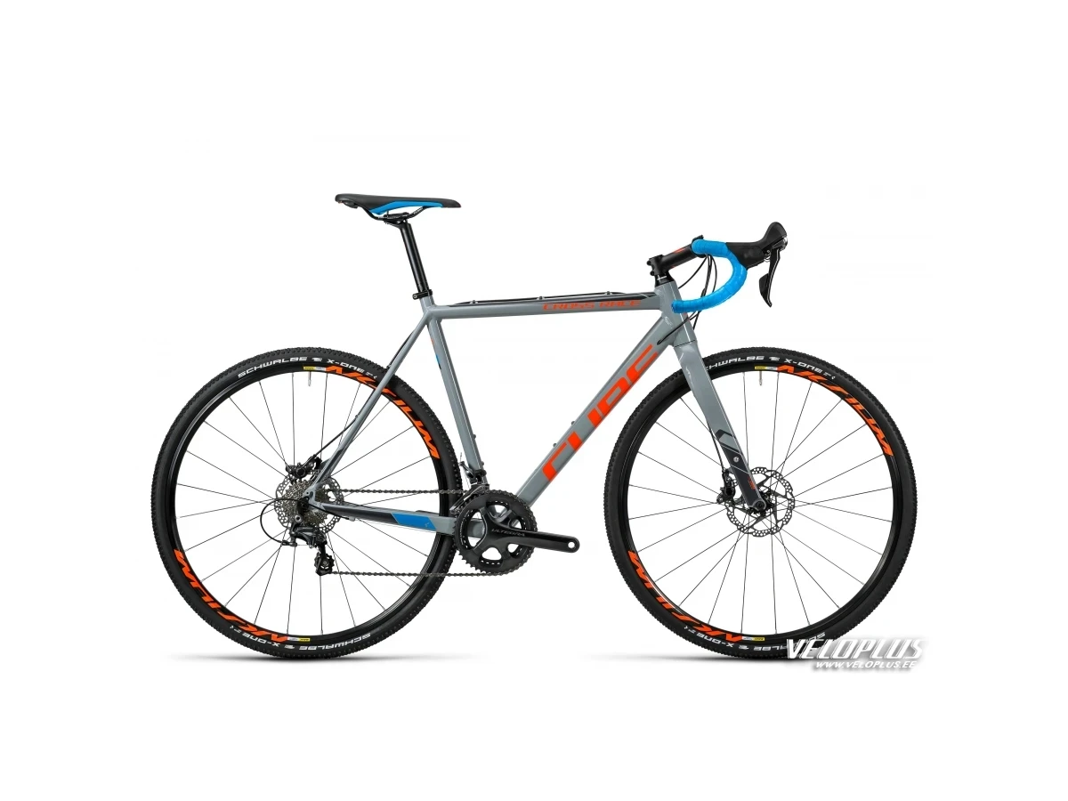 Ratas Cube Cross Race SL hall-oranž 59cm
