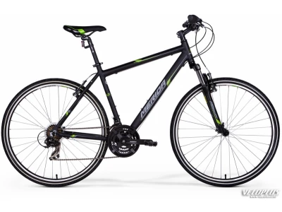 Bike Merida Crossway 5-V 46CM matt black-green