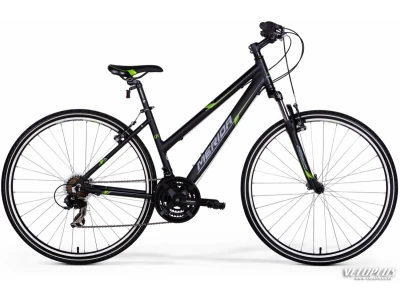 Bike Merida Crossway 5-V-Lady 46CM lady matt black-green