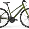 Ratas Merida Crossway Urban 40-D Lady Fed 46cm roheline-tumeroheline thumbnail 1