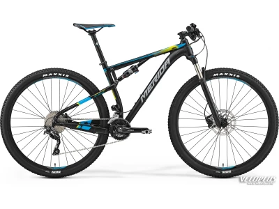 Bike Merida Ninety-Six 9.600 L matt black-blue-lime