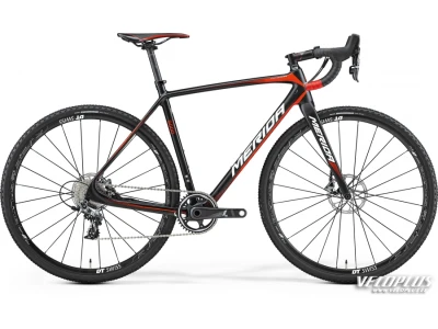 Ratas Merida Cyclo Cross 9000 XL(59) matt must-punane-valge