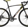Ratas Merida Cyclo Cross 500 S-M(52) metallik must-kollane-punane thumbnail 1