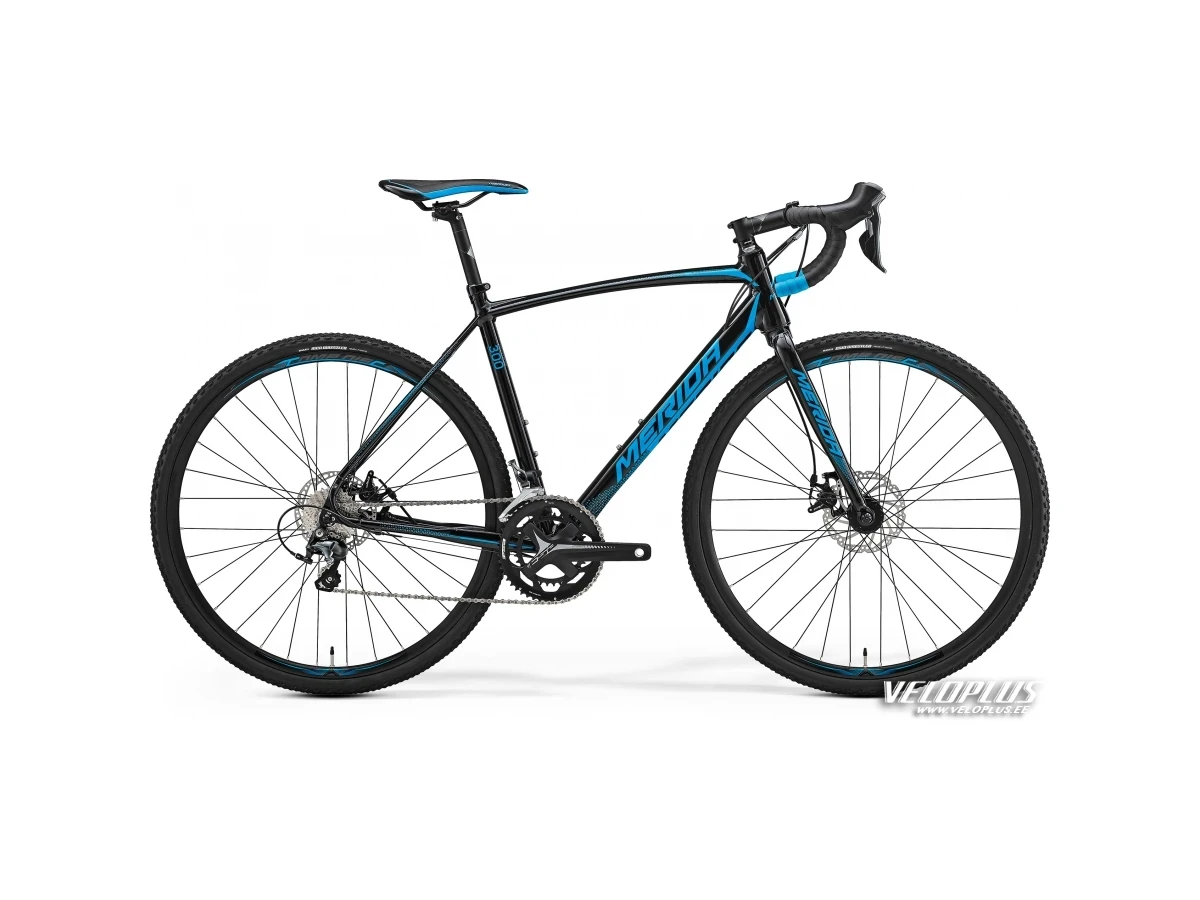 Ratas Merida Cyclo Cross 300 XS(47) metallik must-sinine