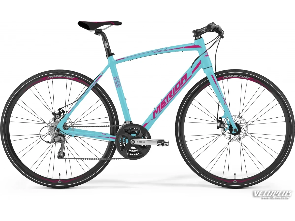 Bike Merida Speeder 100-Juliet 54cm matt mint-rubine red