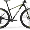 Bike Merida Big.Nine Team Issue 21" matt black-green-white thumbnail 1