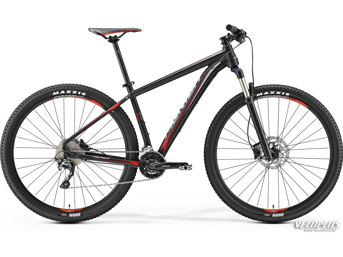 Bike Merida Big.Nine 500 19" matt black-red-grey