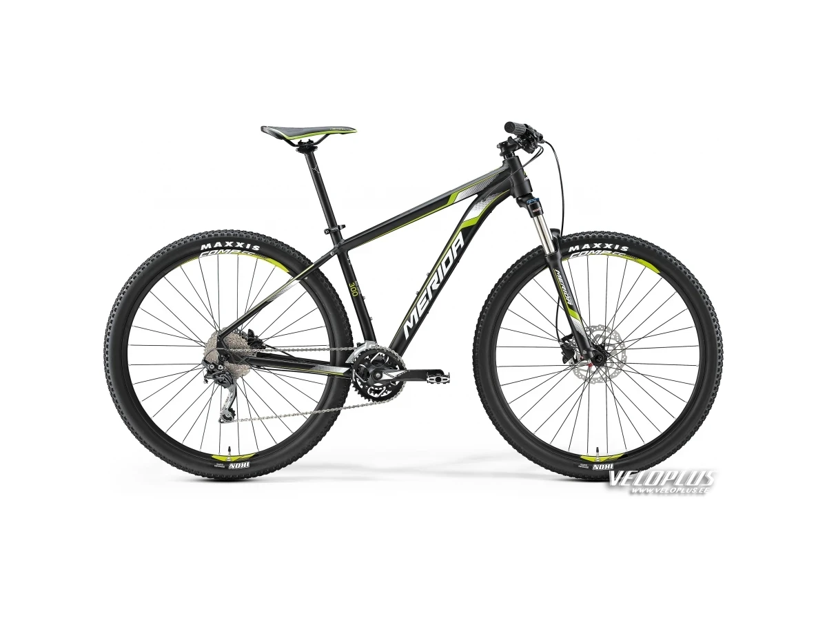 Bike Merida Big.Nine 300 23" matt black-green-wht
