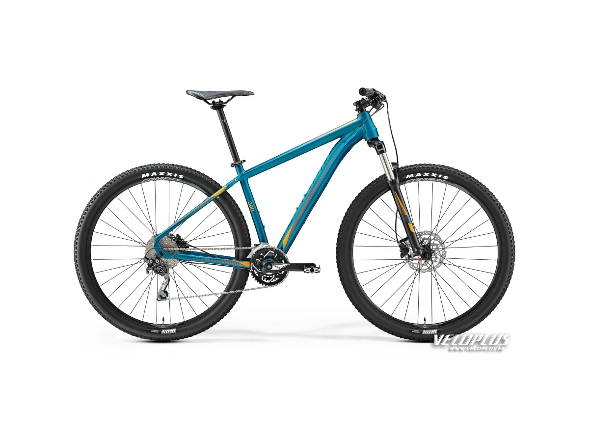 Bike Merida Big.Nine 300 21" matt blue-blue-org
