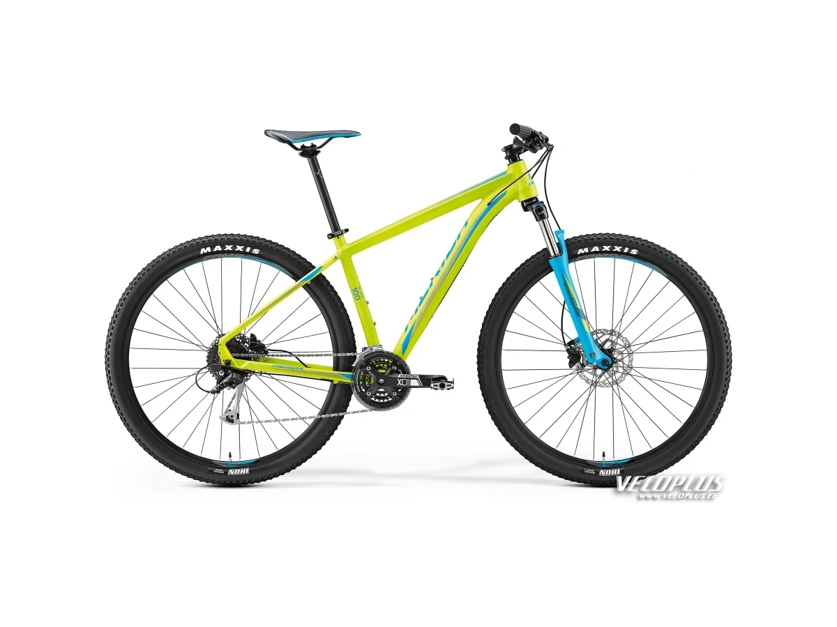 Bike Merida Big.Nine 100 23" matt lime-blue