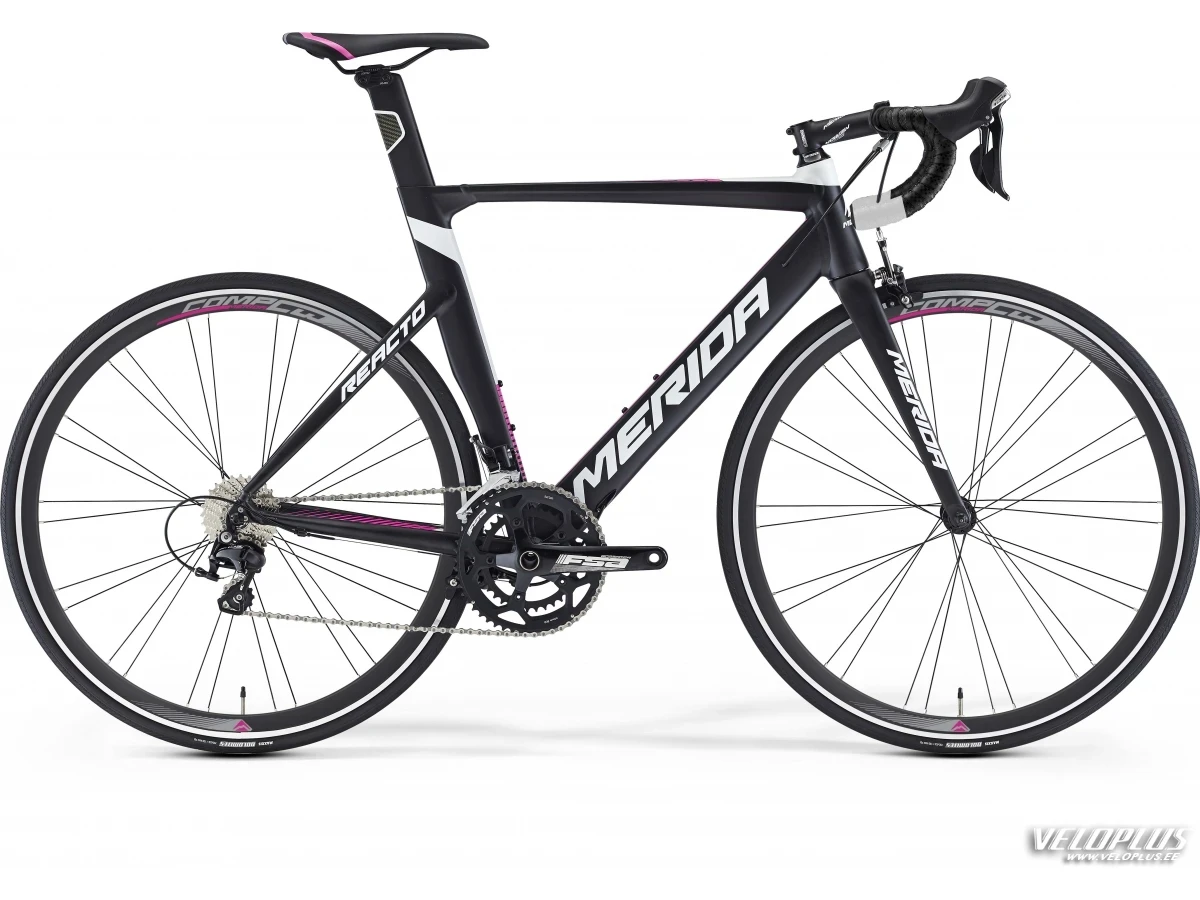 Bike Merida Reacto 400 S(50) matt met. black-wht-t-replica
