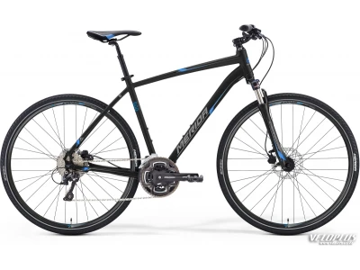 Ratas Merida Crossway 500 46cm matt must-sinine-hall