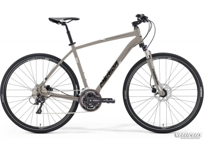 Ratas Merida Crossway 500 55cm matt titaan-valge-must
