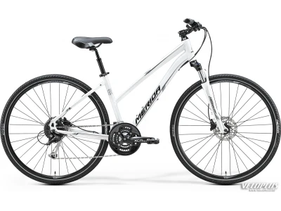 Ratas Merida Crossway 100 Lady 54cm pärl valge-hall-must