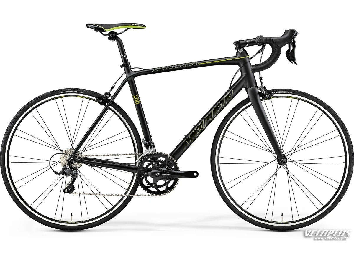 Bike Merida Scultura 200 XS(47) matt metallic black-green