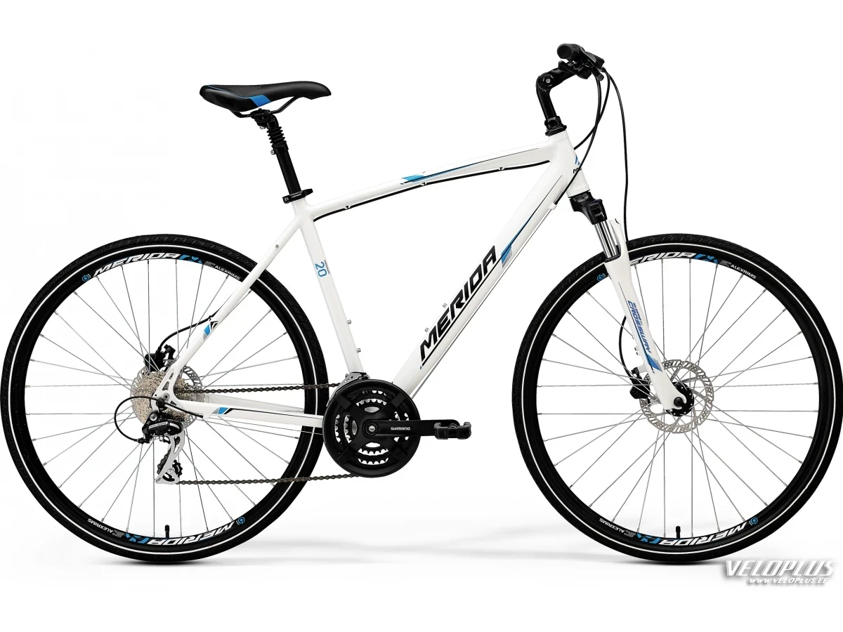 Ratas Merida Crossway 20-D 55cm valge-sinine-must