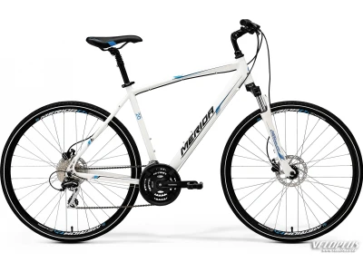 Bike Merida Crossway 20-D 61cm white-blue-black