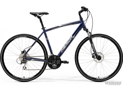 Ratas Merida Crossway 20-D 46cm tumesinine-hõbe-valge