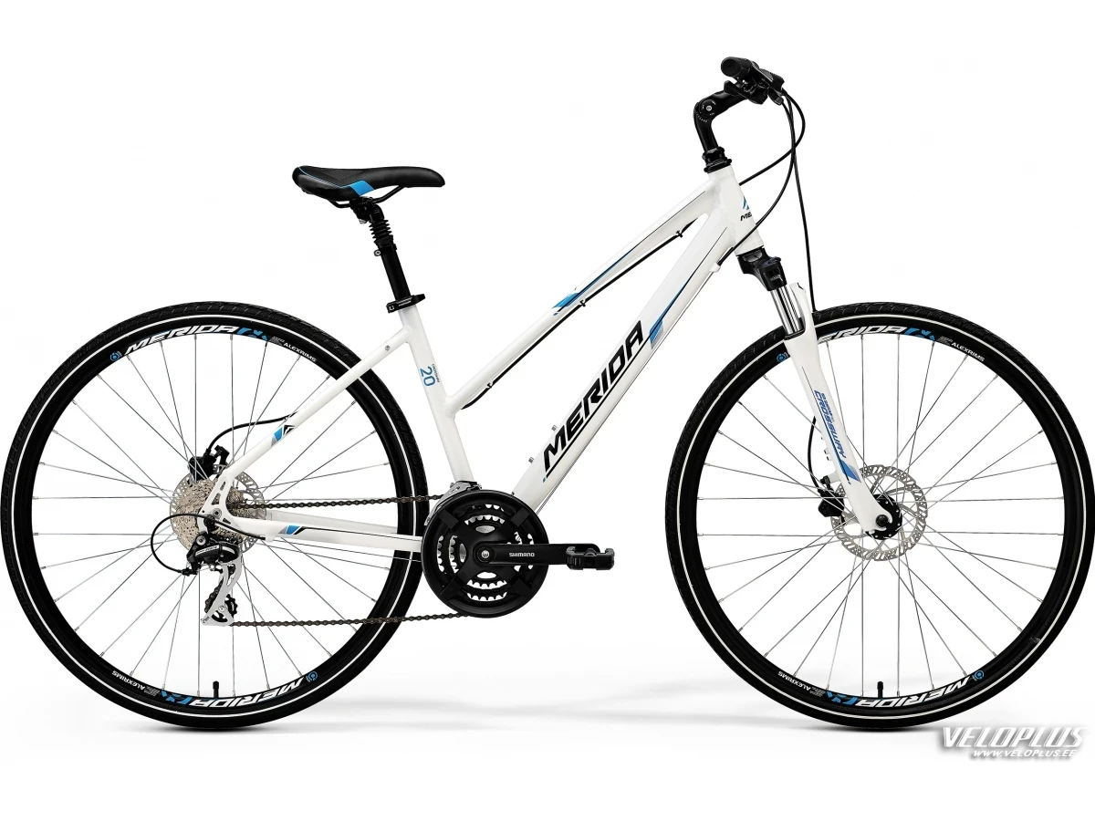 Bike Merida Crossway 20-D Lady 50cm white-blue-black