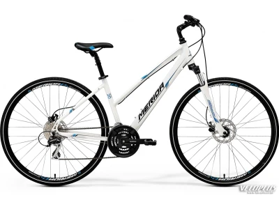 Bike Merida Crossway 20-D Lady 50cm white-blue-black