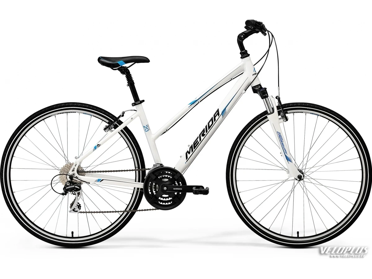 Ratas Merida Crossway 20-V Lady 54cm valge-sinine-must