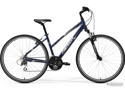 Ratas Merida Crossway 20-V Lady 50cm tumesinine-hõbe-valge