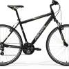Bike Merida Crossway 10-V 46cm matt black-green-grey thumbnail 1