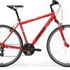 Bike Merida Crossway 10-V 58cm matt red-white-black thumbnail 1