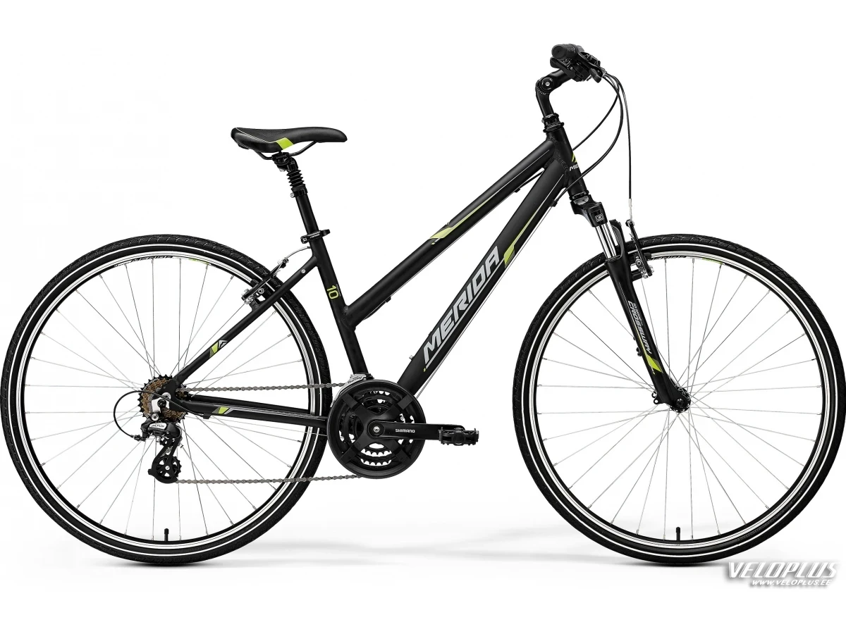 Ratas Merida Crossway 10-V Lady 42cm matt must-roheline-hall