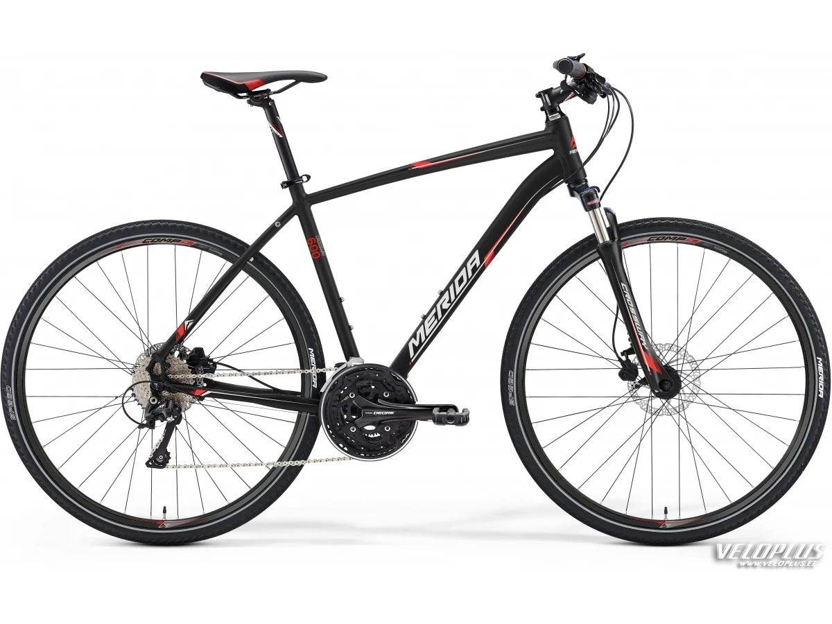 Bike Merida Crossway 600 52cm matt black-red-white