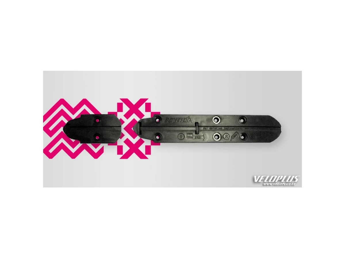 Ski bindings mounting plate NIS Rottefella Mounting Plate black (pair)