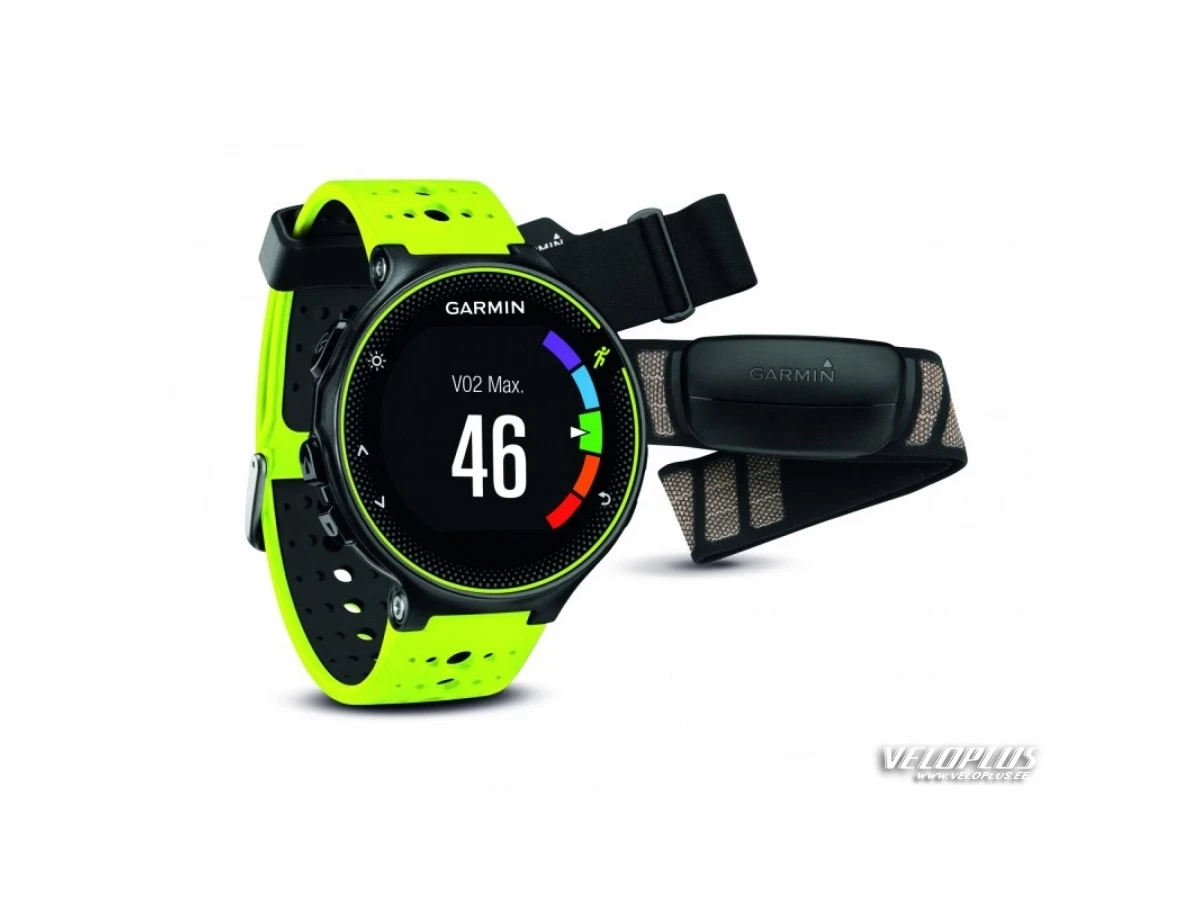 GPS spordikell Garmin Forerunner 230 Premium pulsivööga must/kollane