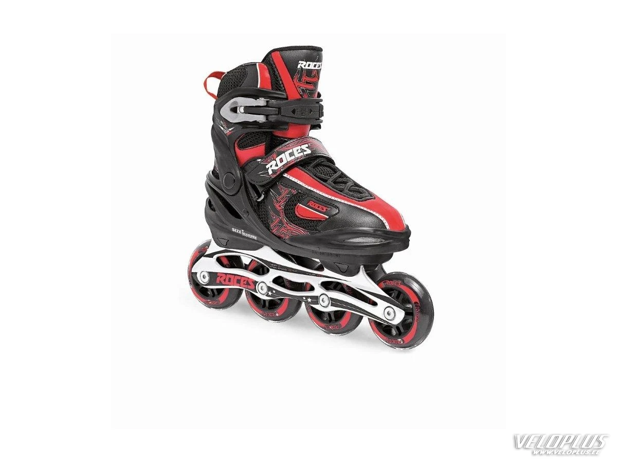 Skates Roces Moody 1.0 black-red boy 34-37 set