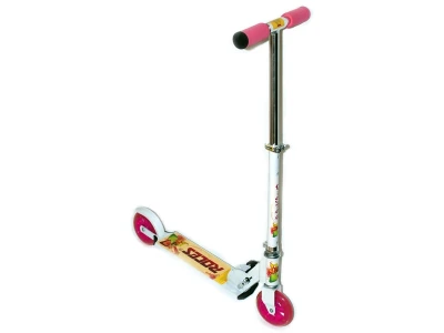 Tõukeratas Roces Alu Scooter 125 valge-roosa