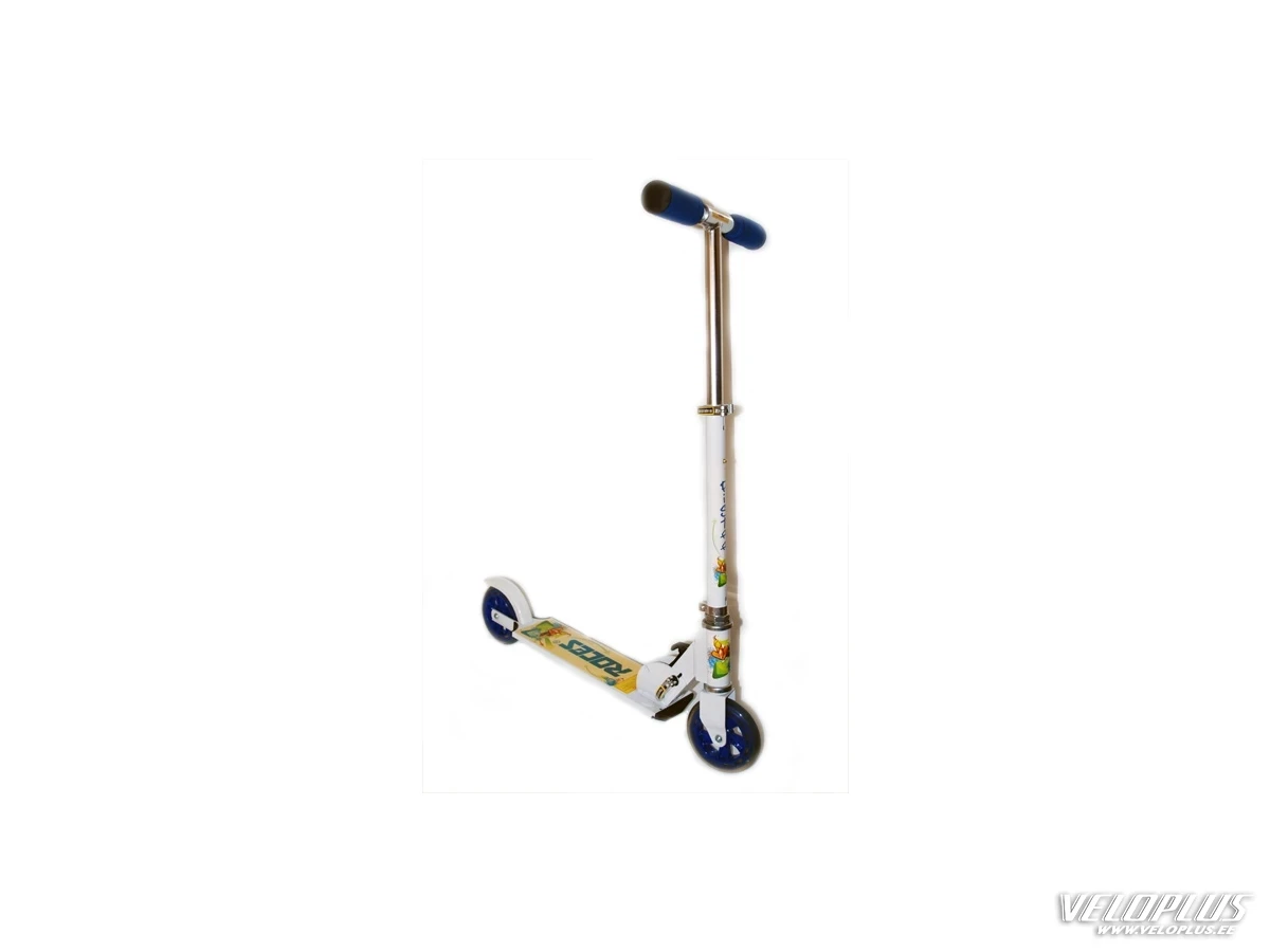 Tõukeratas Roces Alu Scooter 125 valge-sinine
