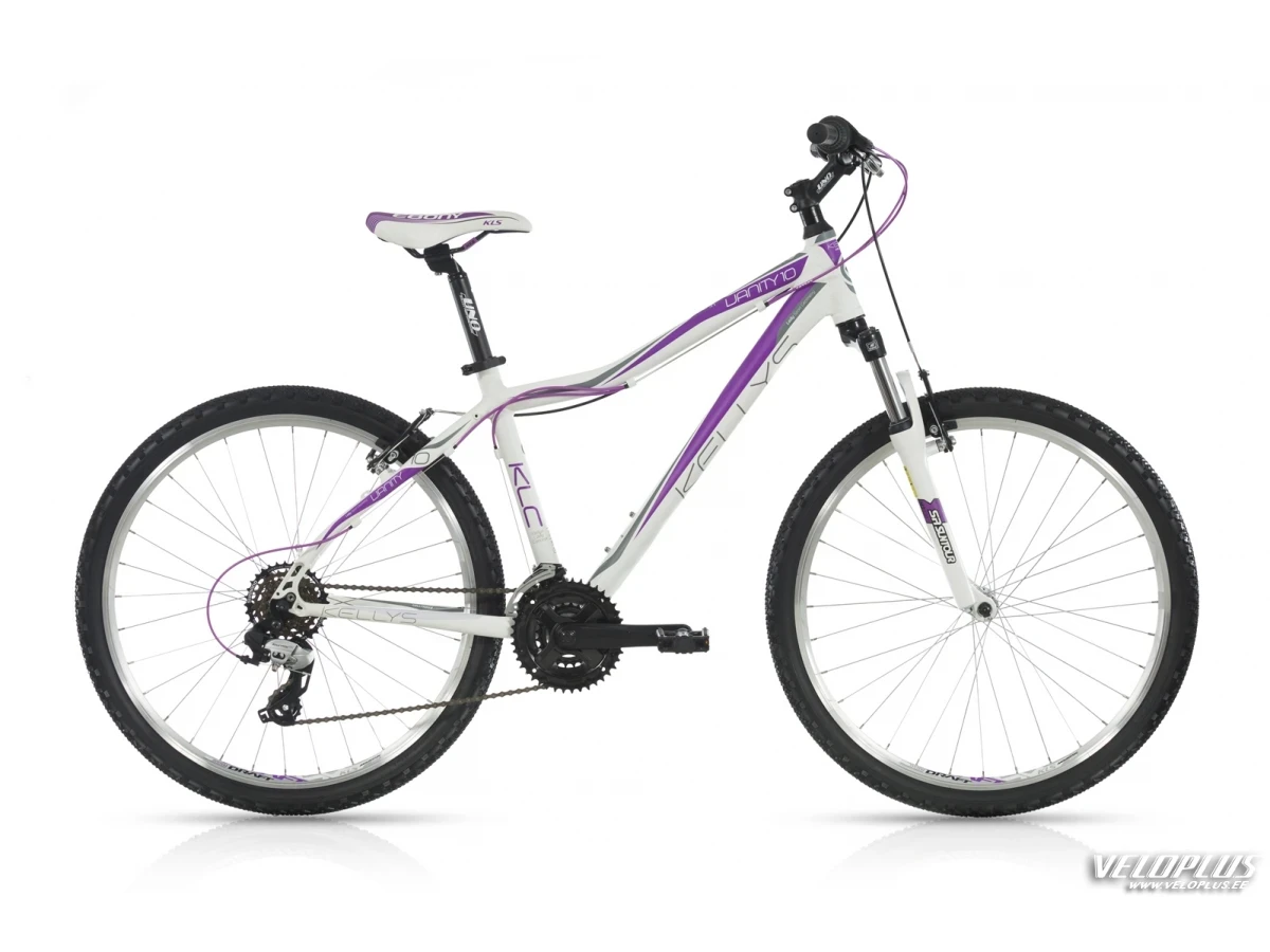 Ratas KELLYS Vanity 10 (26) valge-lilla 15"