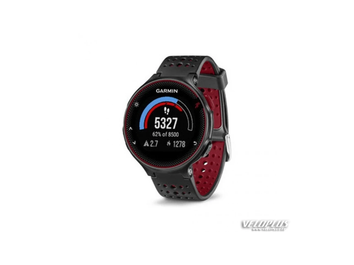 GPS spordikell Garmin Forerunner 235 must/punane
