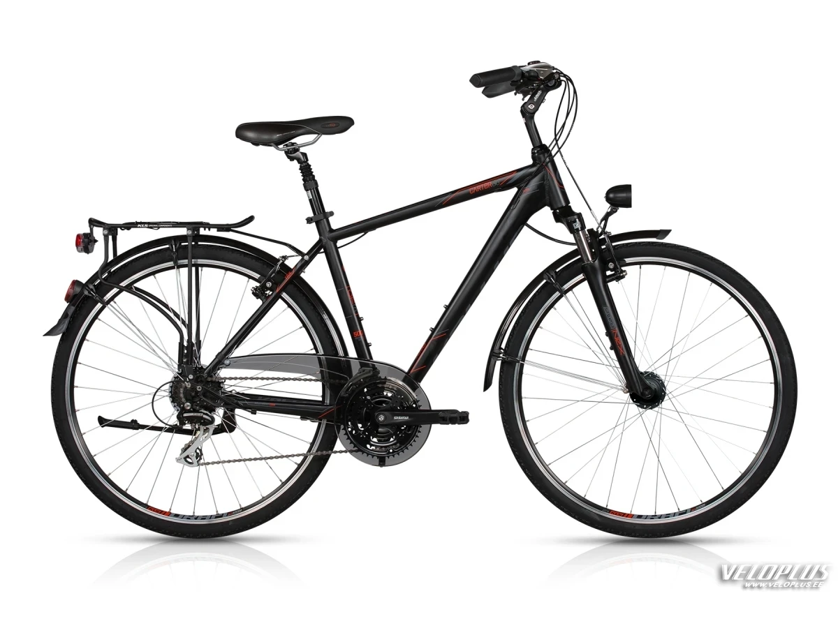 Linnaratas KELLYS Carter 60 must-punane 21