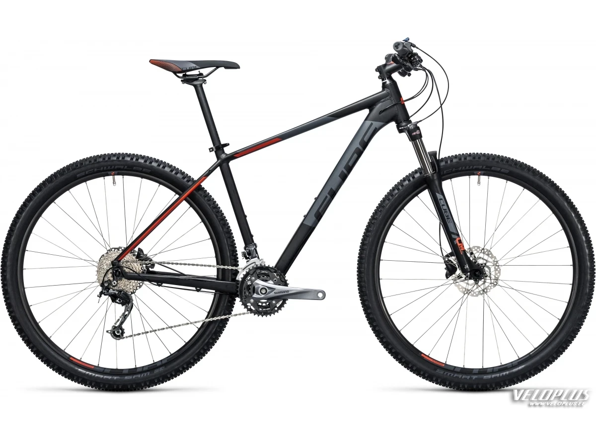 Polkupyörä Cube Aim SL black´n´flashred 21"