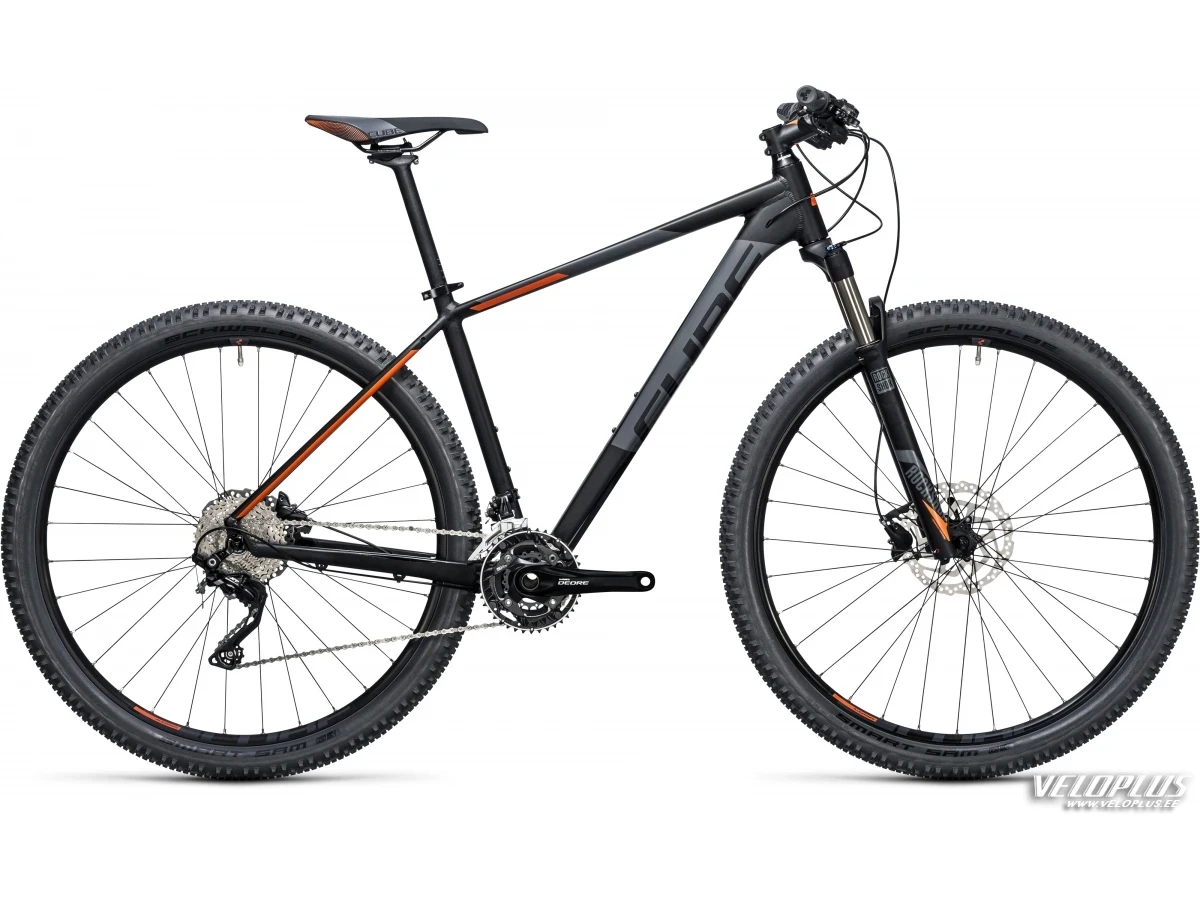 Bike Cube Attention SL black´n´flashorange 19"