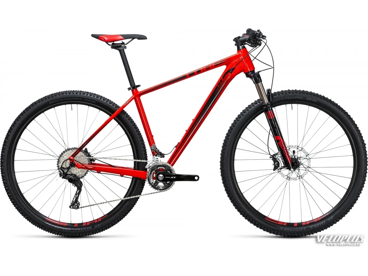 Bike Cube LTD Race 2x red´n´black 17"