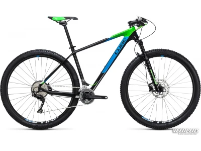 Bike Cube Reaction GTC 2x carbon´n´green 17"