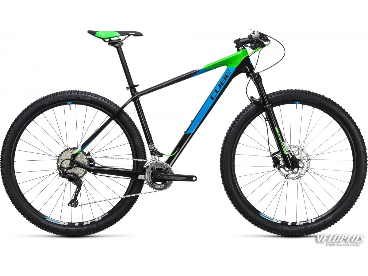 Bike Cube Reaction GTC 2x carbon´n´green 21"