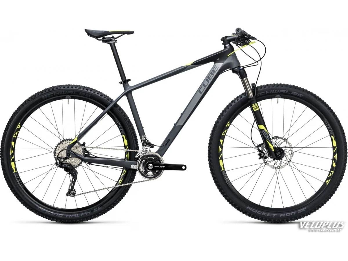 Bike Cube Reaction GTC Pro 2x grey´n´flashyellow 21"