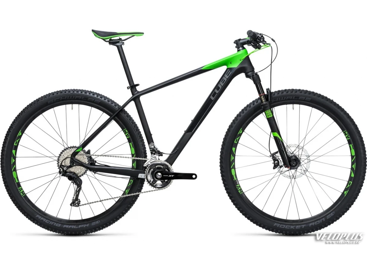 Bike Cube Reaction GTC Race 2x carbon´n´green 17"