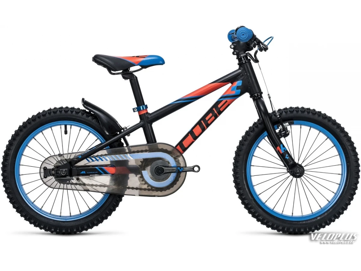 Ratas Cube Kid 160 must-punane-sinine 16"