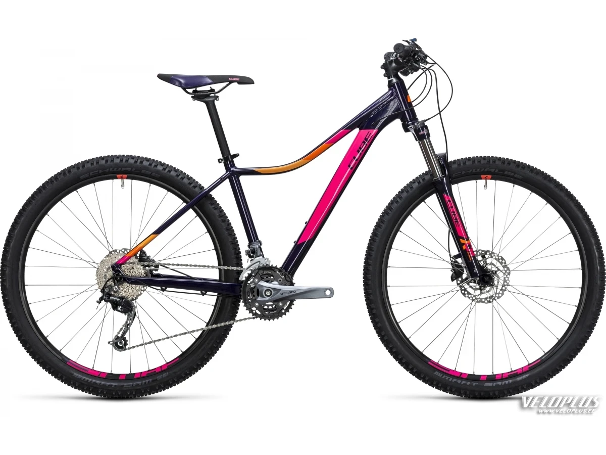 Bike Cube Access WLS Pro aubergine´n´pink 19"